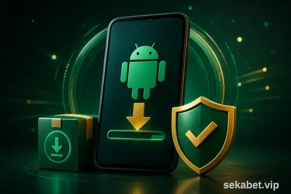 Sekabet apk android mobil giriş kurulumu